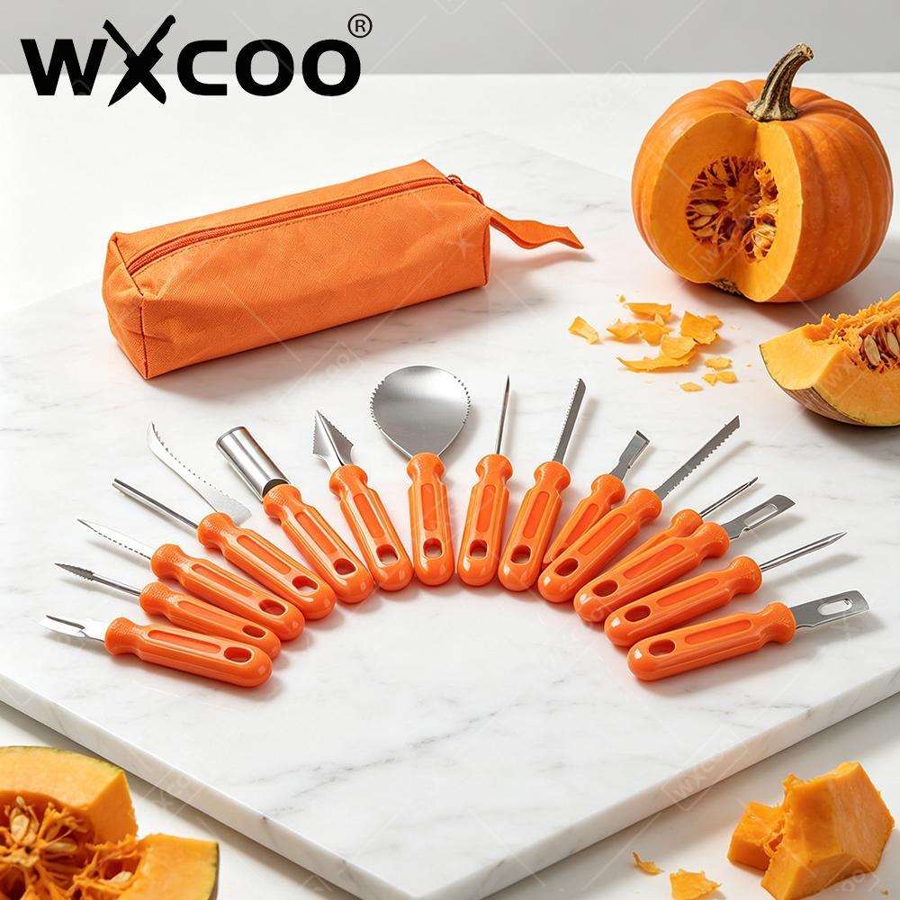 Pumpkin Lantern Halloween - Halloween Kürbisschnitzwerkzeug-Set Kürbisschnitzschneider Dekorationswerkzeug für DIY-Kunsthandwerk