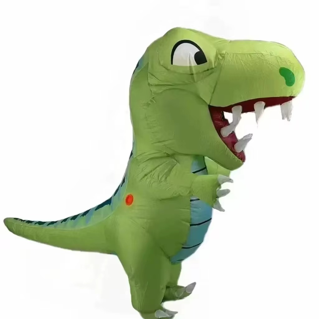 Halloween Costume Adult - Aufblasbares Kostüm für Erwachsene, Dinosaurier mit