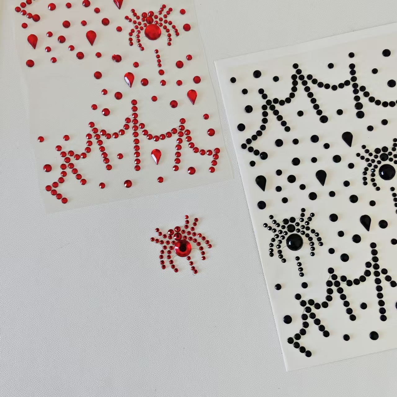 Halloween Party Supplies - Halloween-Aufkleber Party Bühnen-Gesichts-Make-up Glitzer-Edelsteine Cosplay Diamanten