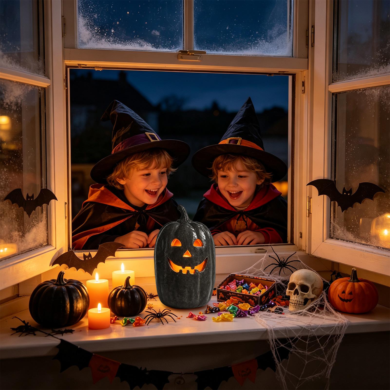 Halloween-Kürbisse aus Kunstha – Pumpkin Lantern Halloween Bewertung und Preis