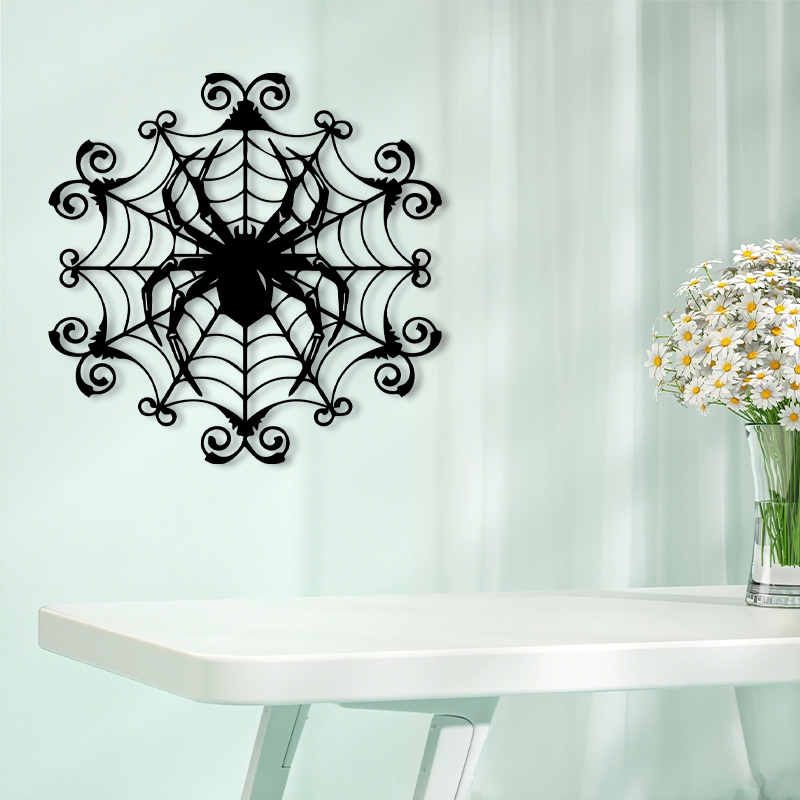 1 Vintage-Spinnennetz-Wanddeko – Spider Web Halloween Decoration Bewertung und Preis