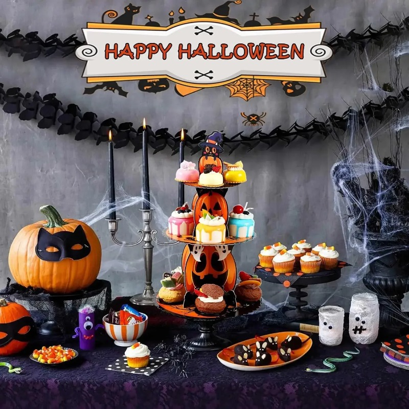 1-4 Stück 3-stöckiger Spinnenn – Spider Web Halloween Decoration Bewertung und Preis