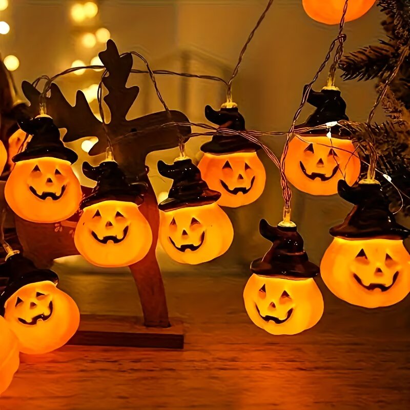 1,5 m/59,06 Zoll Halloween-Kür – Halloween Led String Lights Orange Bewertung und Preis