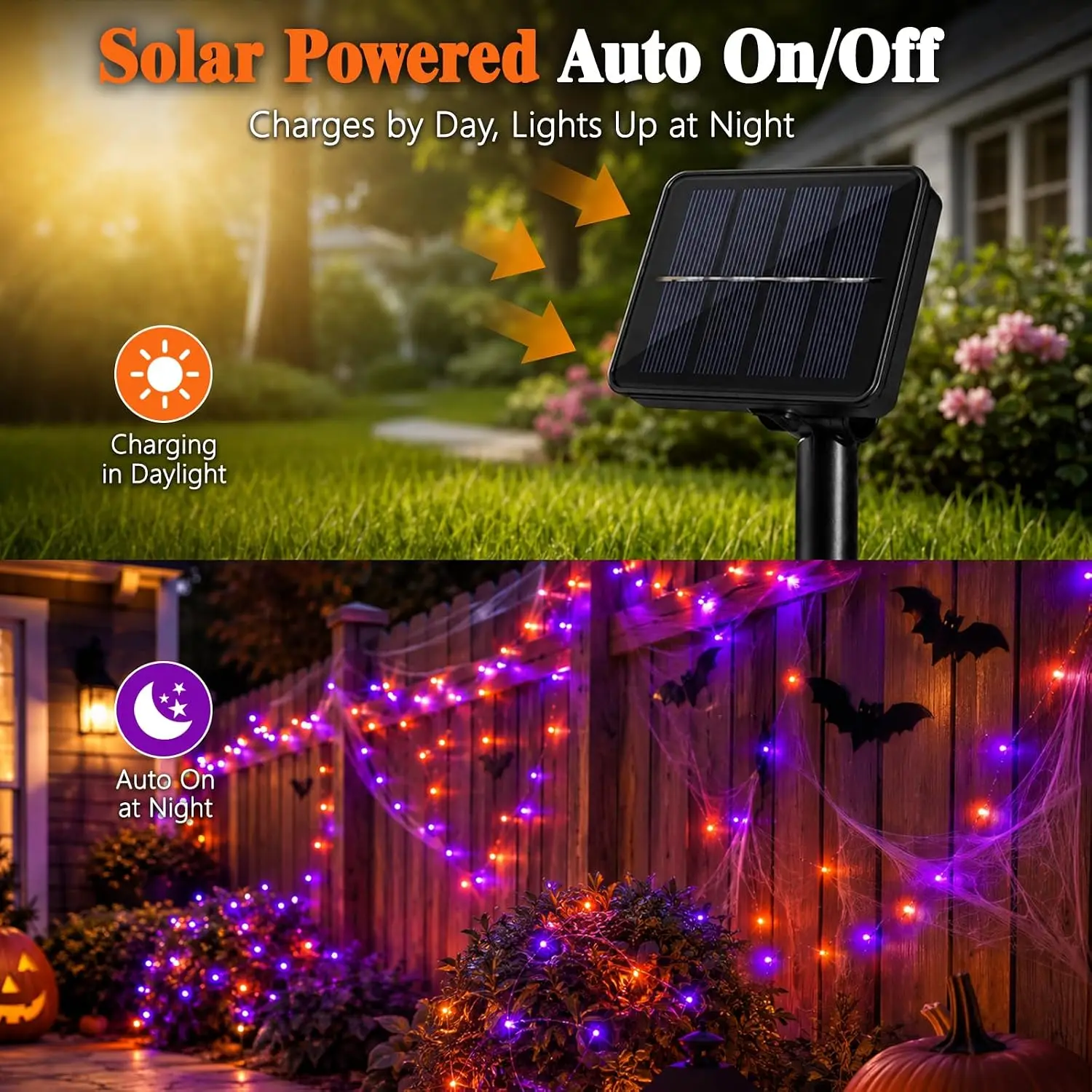 Halloween Solar Kupferdraht Li – Halloween Led String Lights Orange Bewertung und Preis