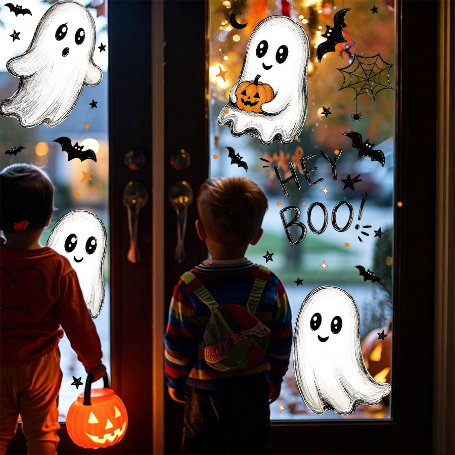 3 Stück Halloween-Fensteraufkl – Spider Web Halloween Decoration Bewertung und Preis