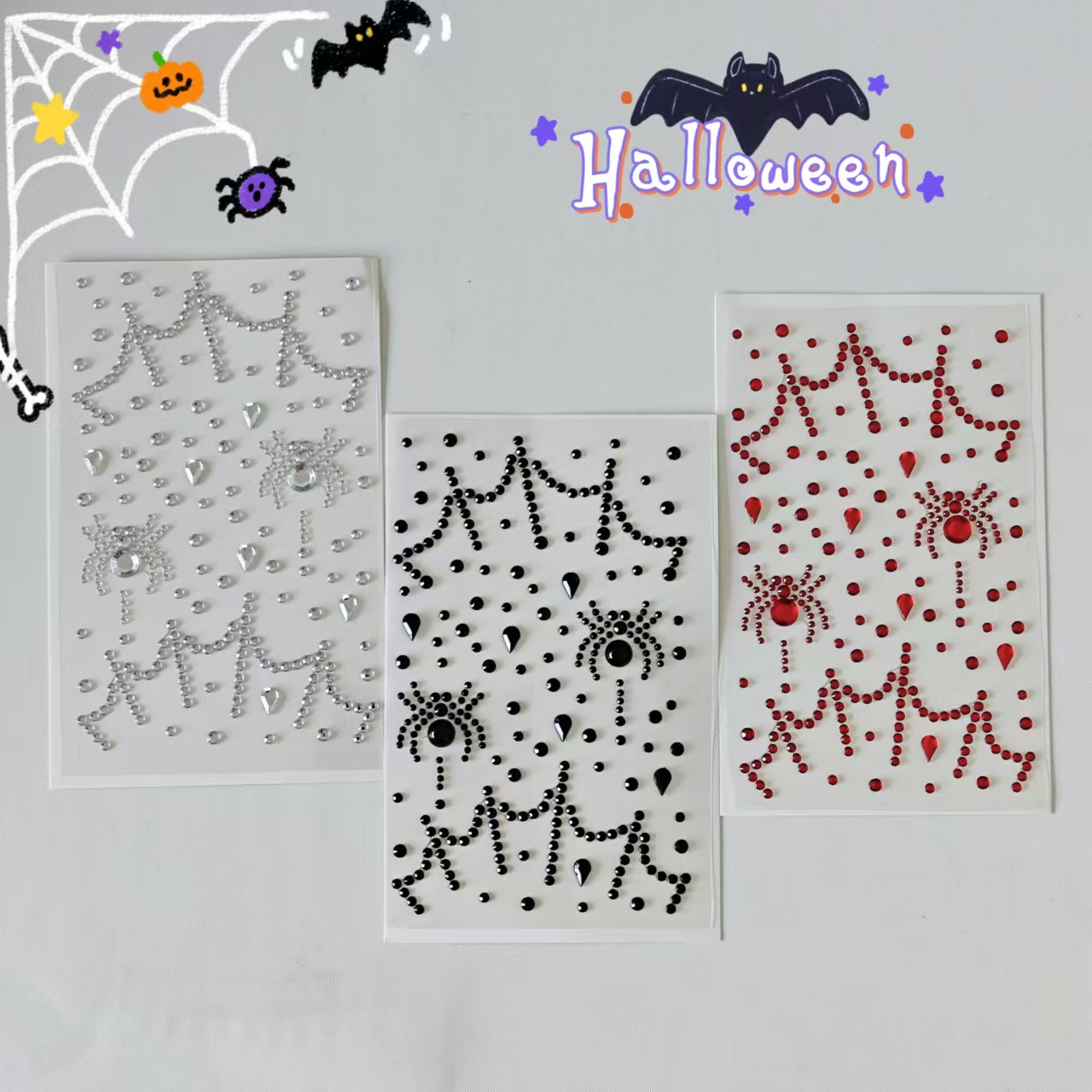Halloween-Aufkleber Party Bühn – Halloween Party Supplies Bewertung und Preis