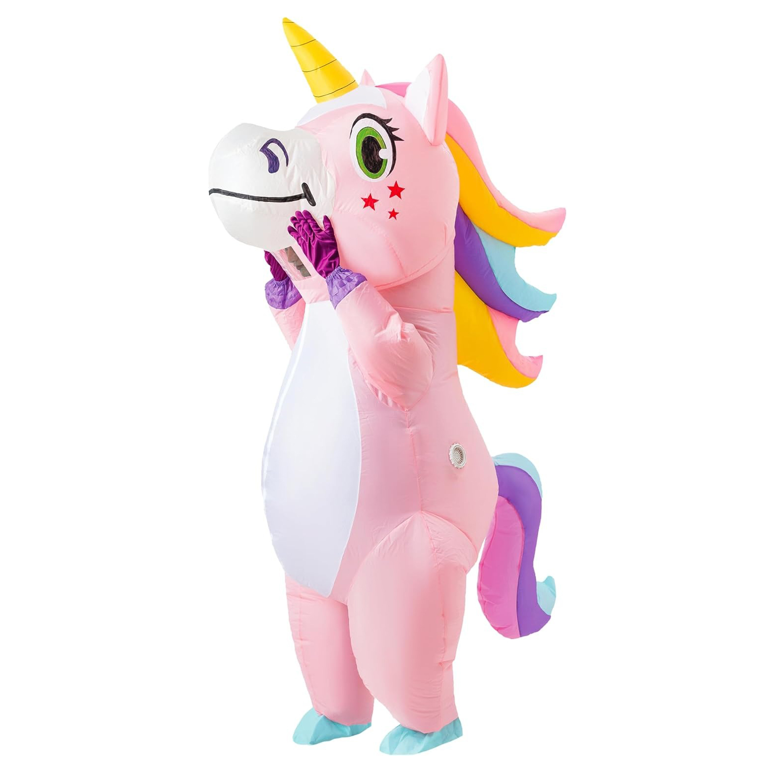 Aufblasbares Einhorn-Kostüm fü – Halloween Costume Adult Bewertung und Preis