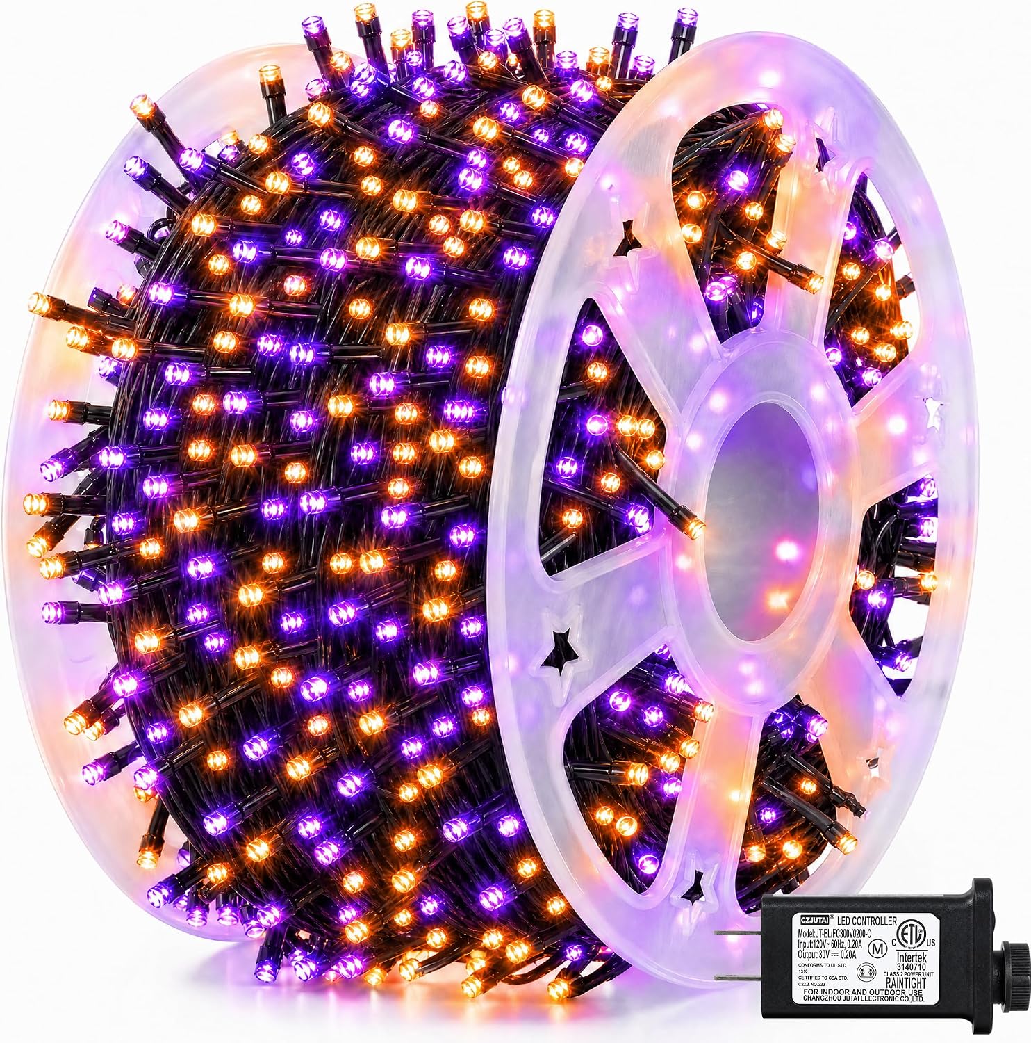 Dazzle Bright 164 FT 500 LED H – Halloween Led String Lights Orange Bewertung und Preis