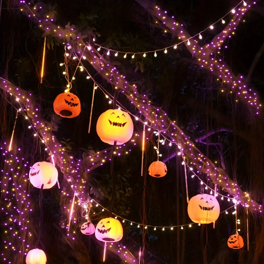 1 Stück 12M100LED Halloween-So – Halloween Led String Lights Orange Bewertung und Preis