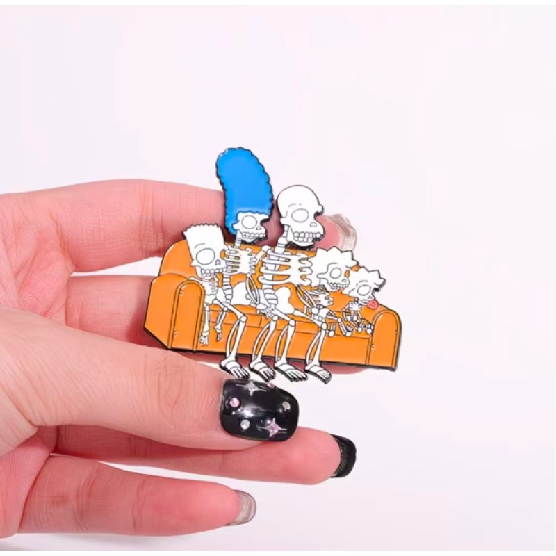 Neue Cartoon-Anime-Figur Brosc – Halloween Skeleton Decoration Bewertung und Preis