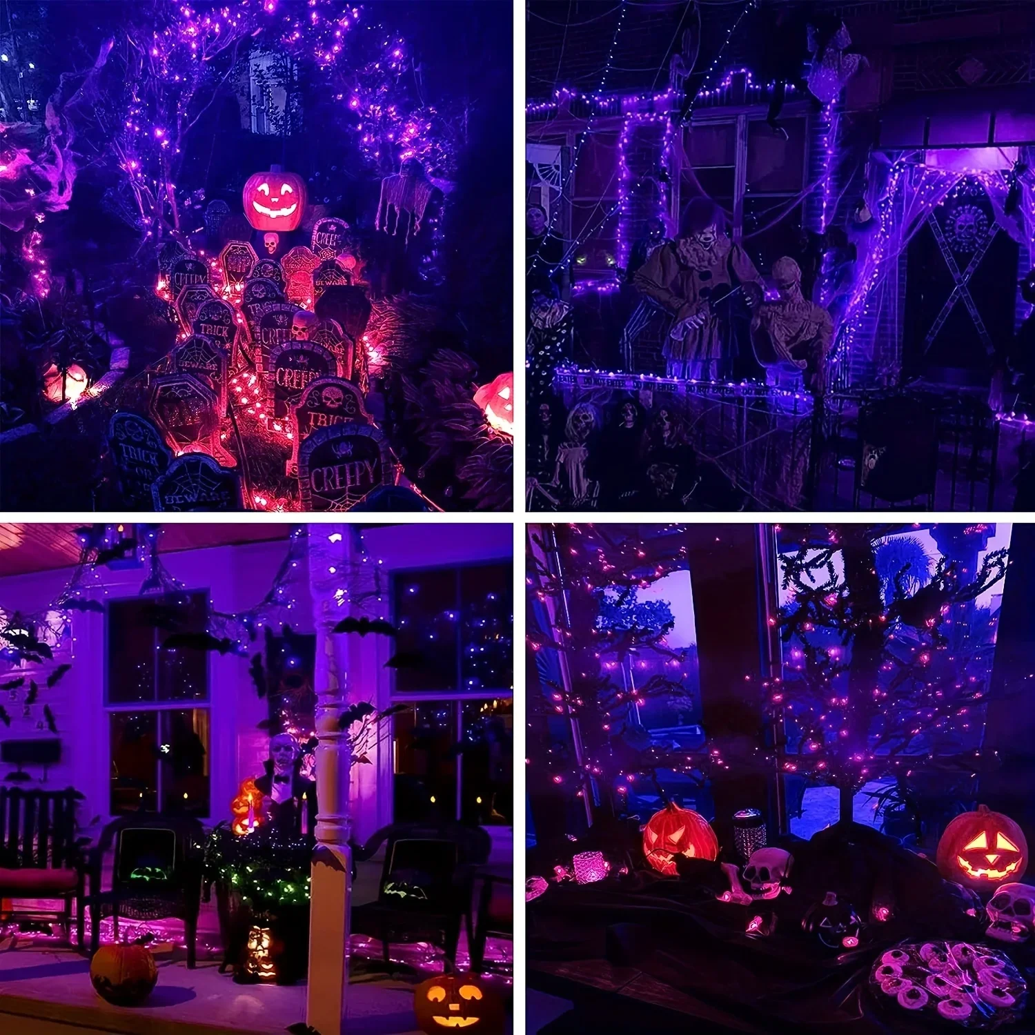 10–120 m Kupferdraht-Lichterke – Halloween Led String Lights Orange Bewertung und Preis