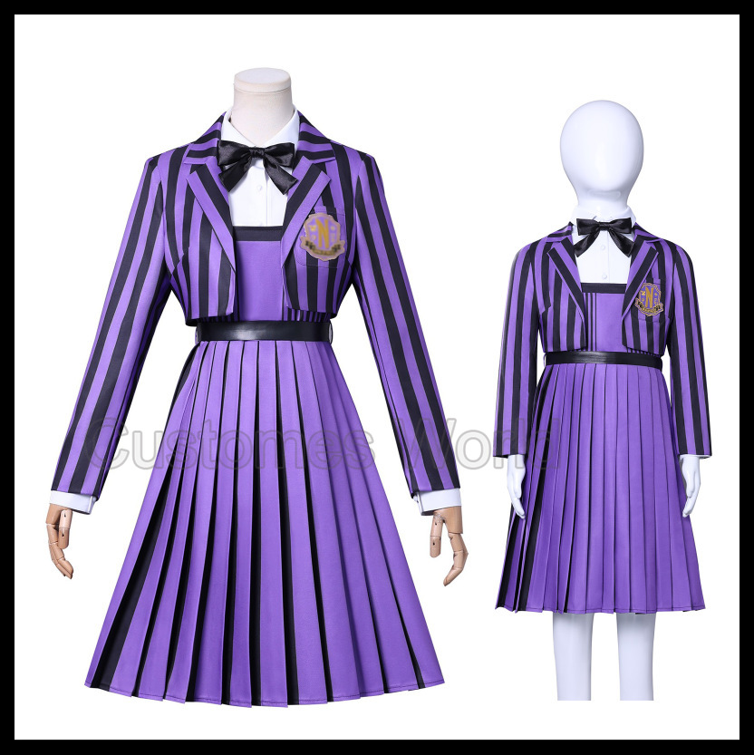 Nevermore Academy Uniform Emma – Halloween Costume Kids Bewertung und Preis