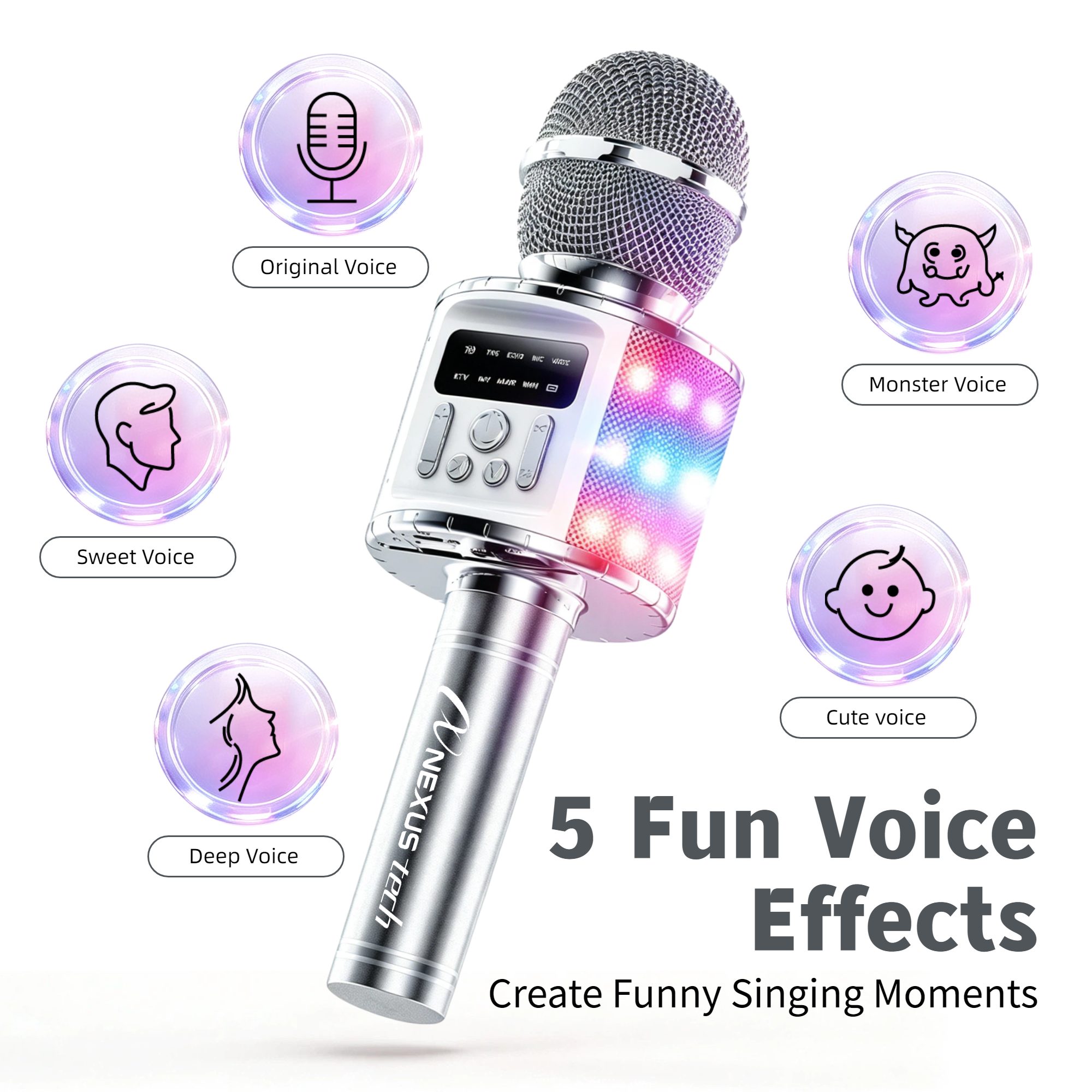 TWS Dual Wireless Karaoke-Mikr – Halloween Party Supplies Bewertung und Preis