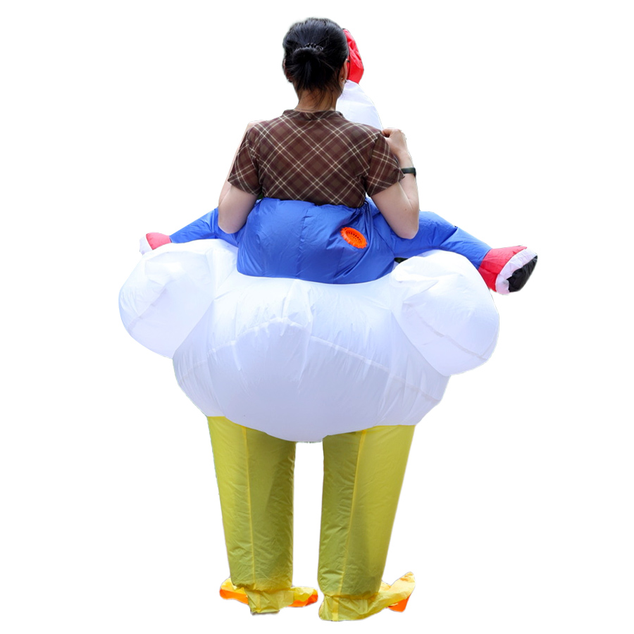 Aufblasbares Huhn- oder Trutha – Halloween Costume Adult Bewertung und Preis