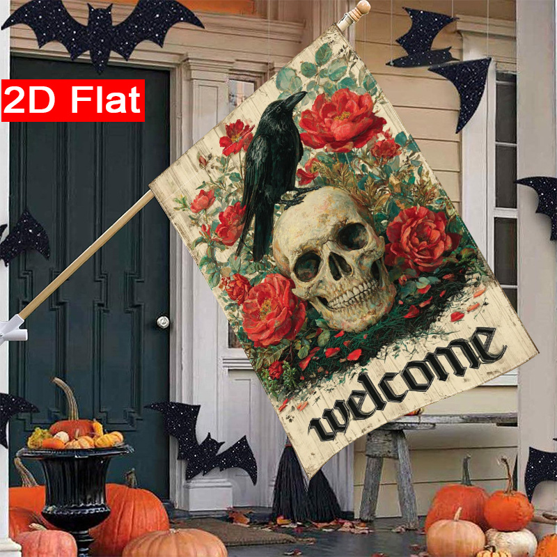 2D-Flach – 2D-Flache Halloween – Halloween Skeleton Decoration Bewertung und Preis