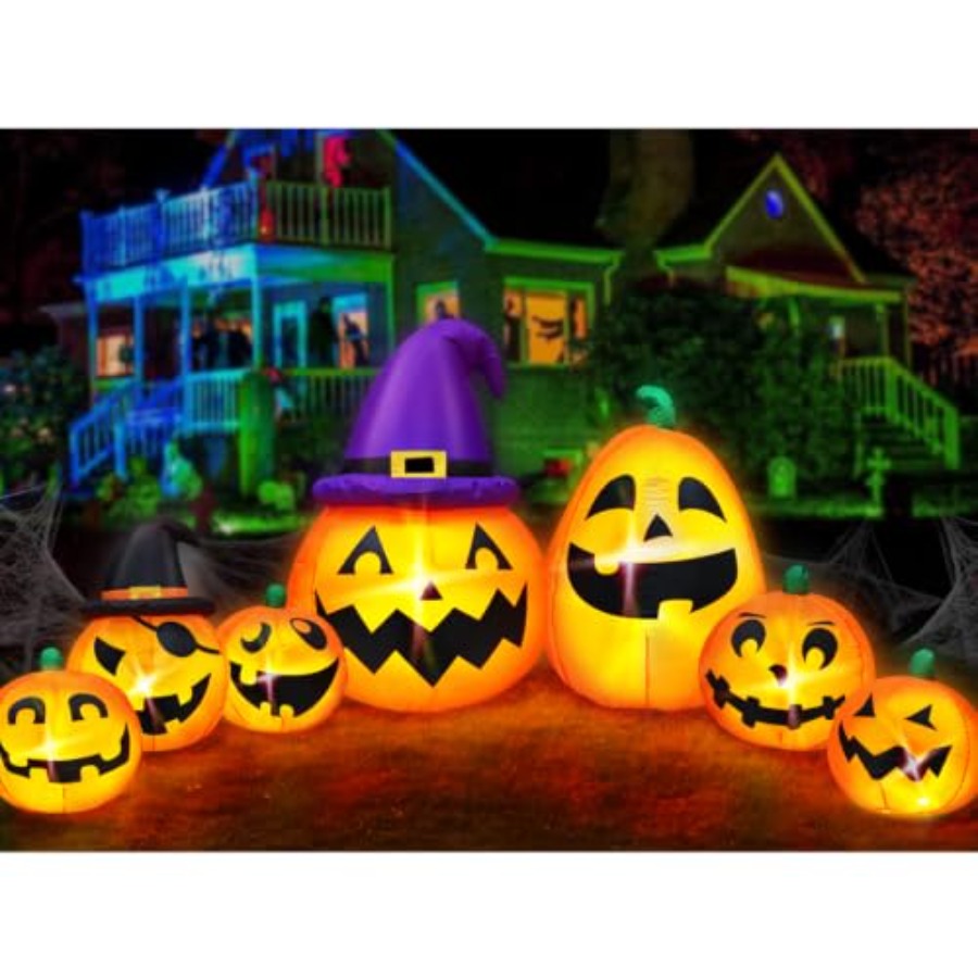 Aufblasbare Halloween-Kürbis-D – Halloween Pumpkin Decor Led Bewertung und Preis
