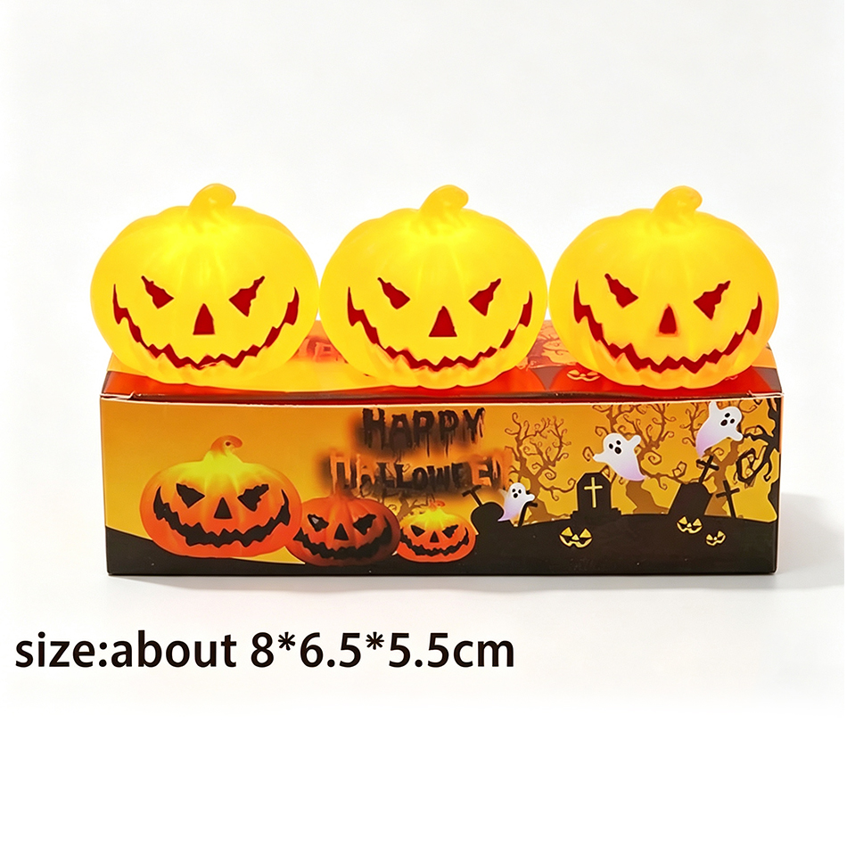 LED-Kürbislampe Warmes Licht J – Halloween Pumpkin Decor Led Bewertung und Preis